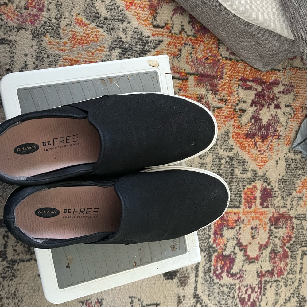 Dr. Scholl's Black Sneakers with Modern Comfort